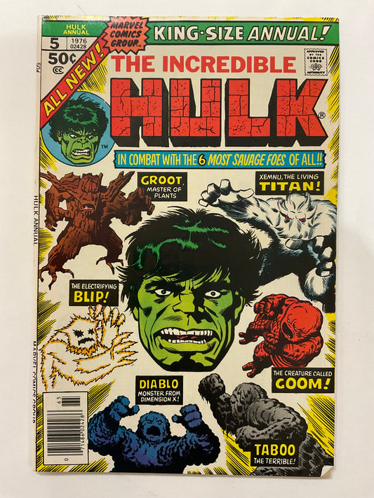 Incredible Hulk Vol 1 Annual #5