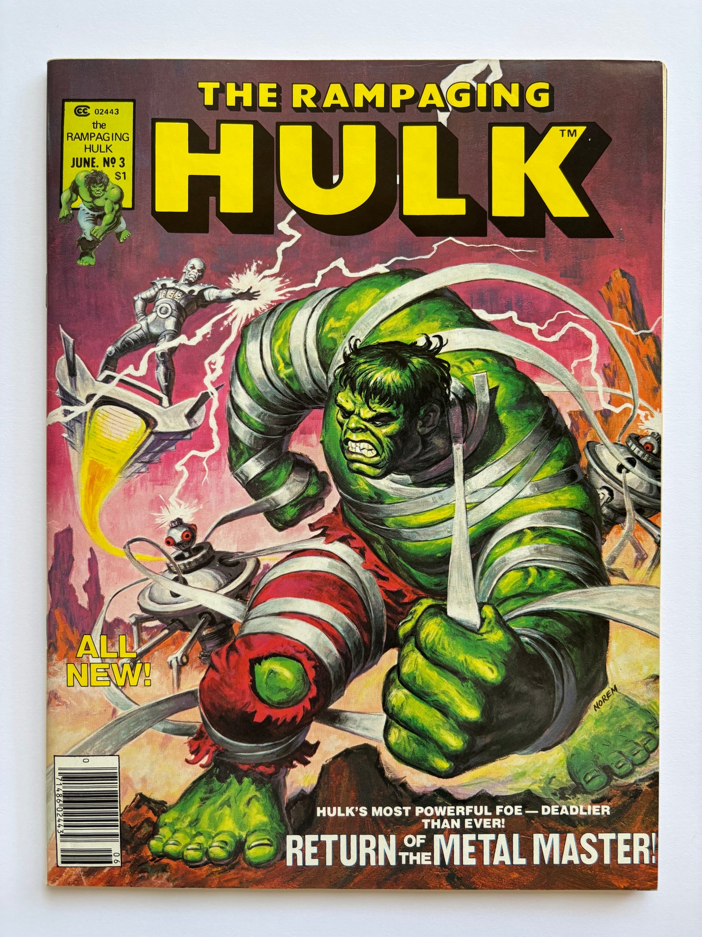 Rampaging Hulk (1977 Magazine) #3