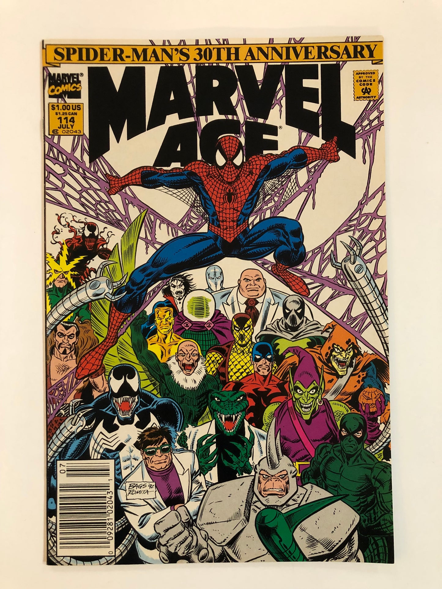 Marvel Age (1992) #114