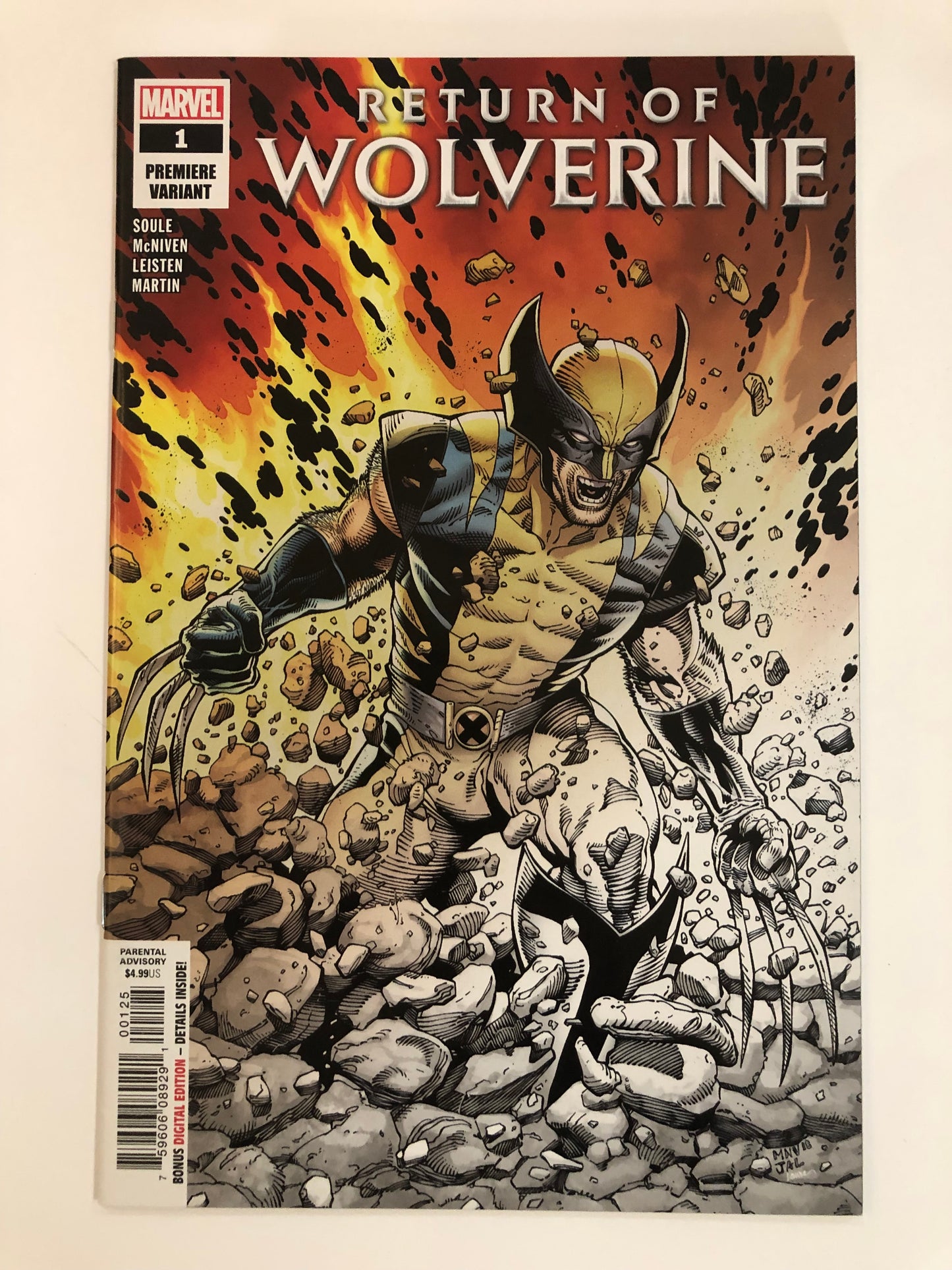 Return of Wolverine #1 Premiere Variant