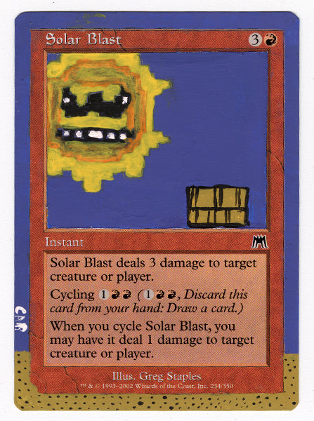 Secret Rare Trading Card Group Show Original Art
