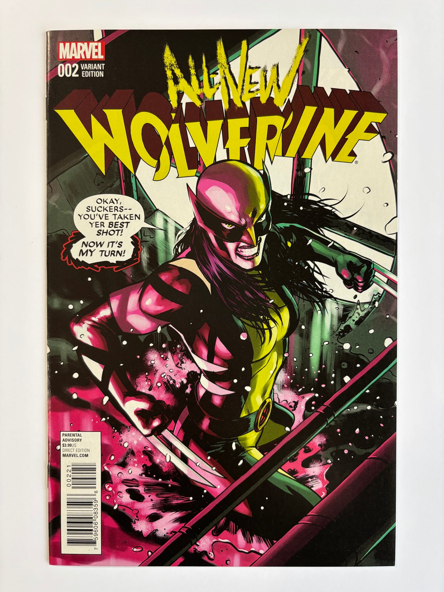 All-New Wolverine #2 Cvr B Lopez 1:25 Variant
