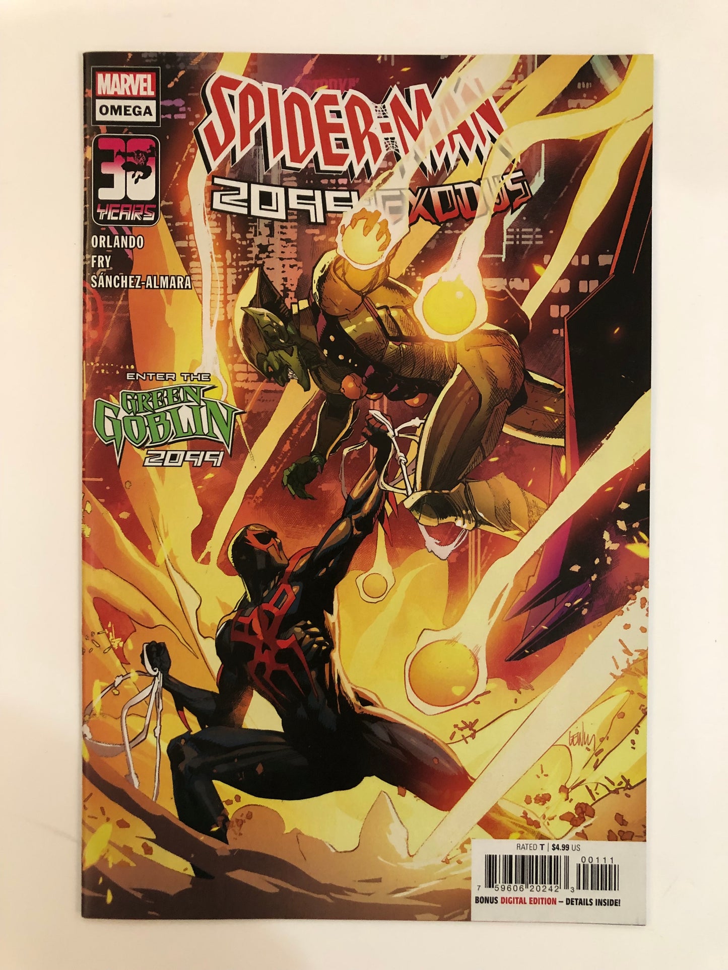 Spider-Man 2099: Exodus #1-5+Alpha/Omega (Complete Set)