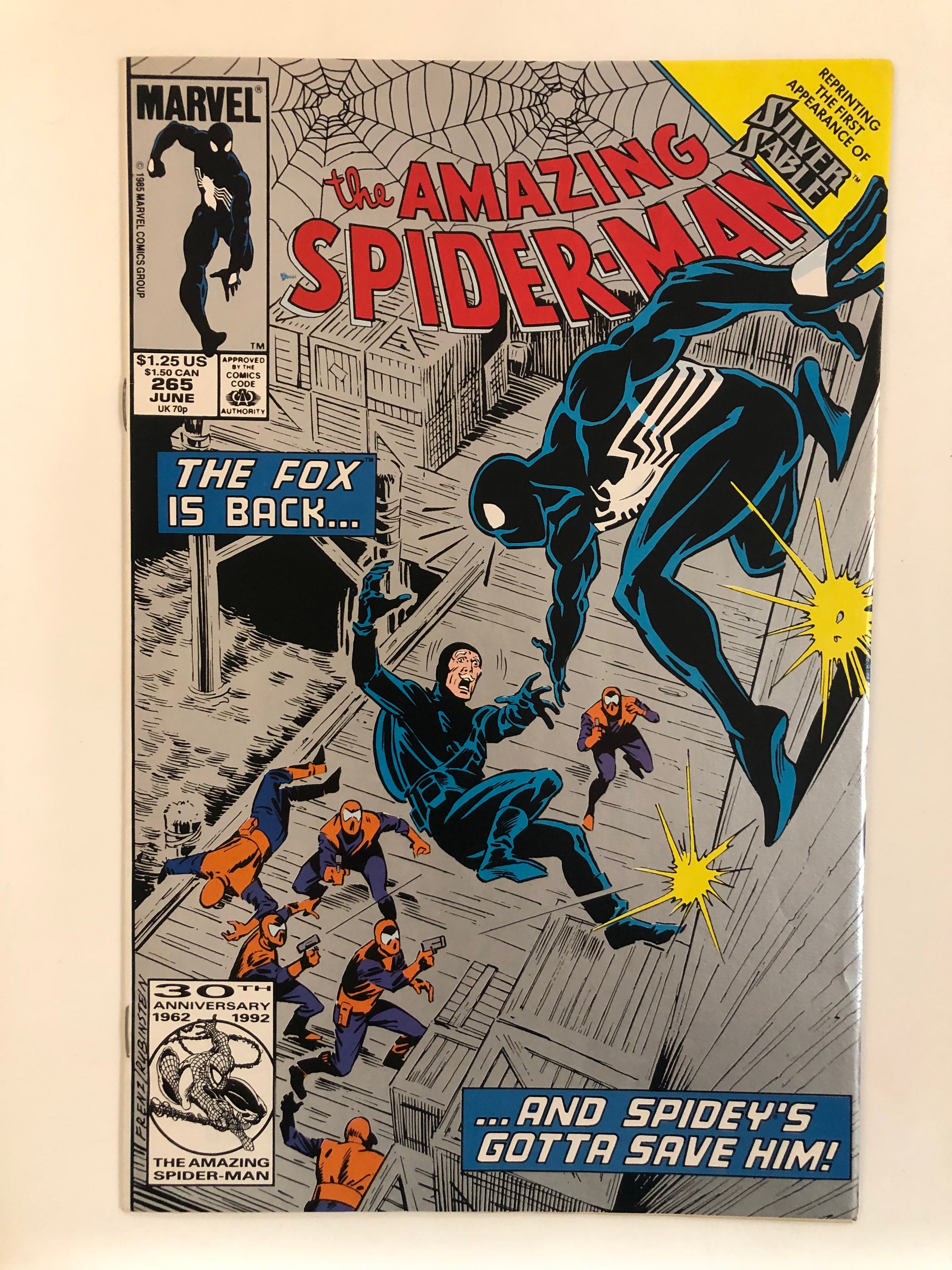 Amazing Spider-Man #265 (Silver Ink) – Neighborhood Comics