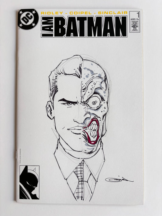 I Am Batman (2021) #1 Sketch Cover by Sajad Shah