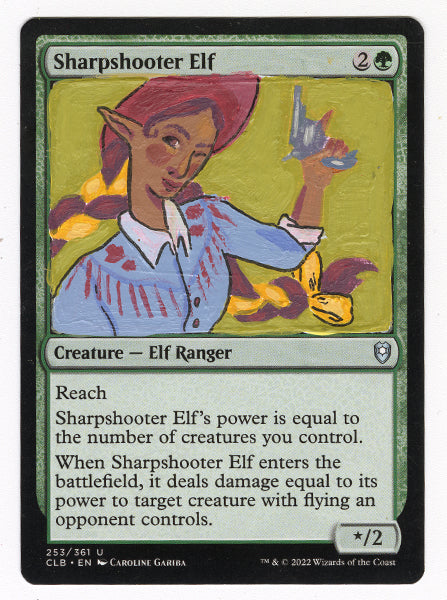 Secret Rare Trading Card Group Show Original Art