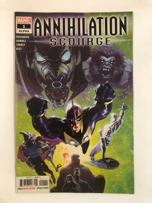 Annihilation Scourge 4-Issue Set