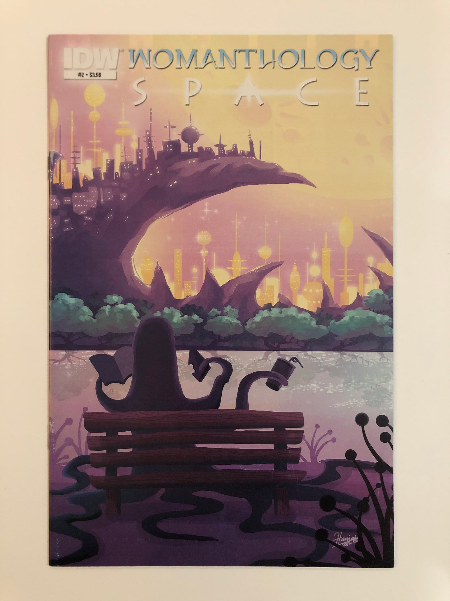 Womanthology Space (2012) Complete Set #1-5