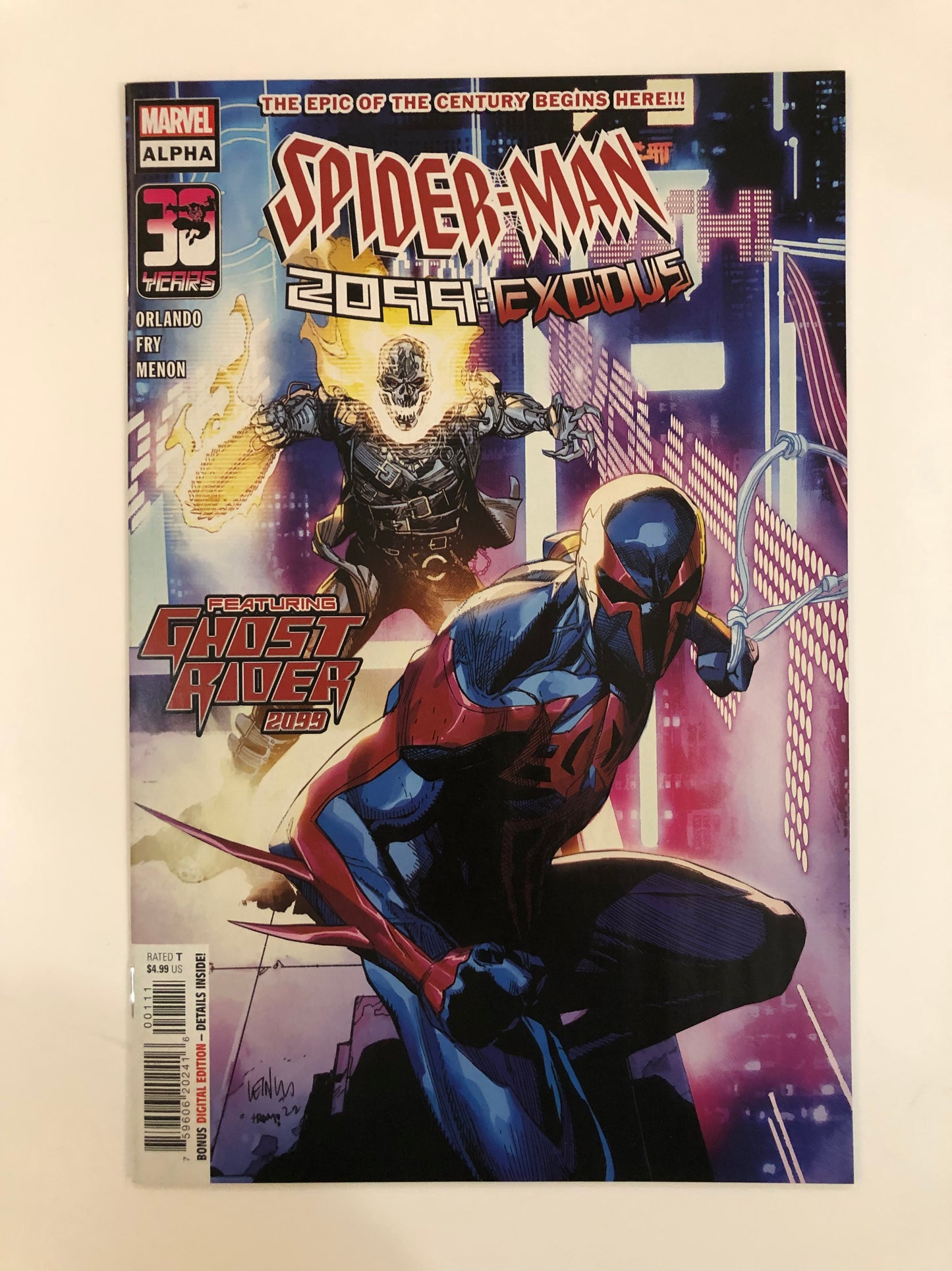 Spider-Man 2099: Exodus #1-5+Alpha/Omega (Complete Set)