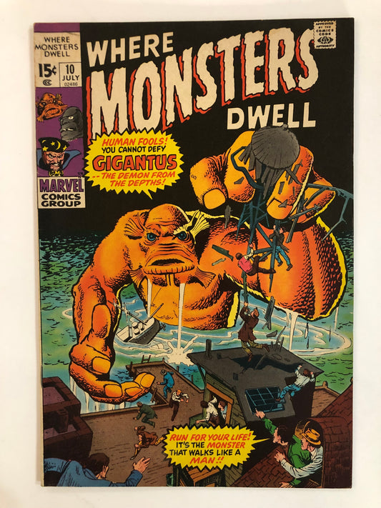 Where Monsters Dwell (1970) #10