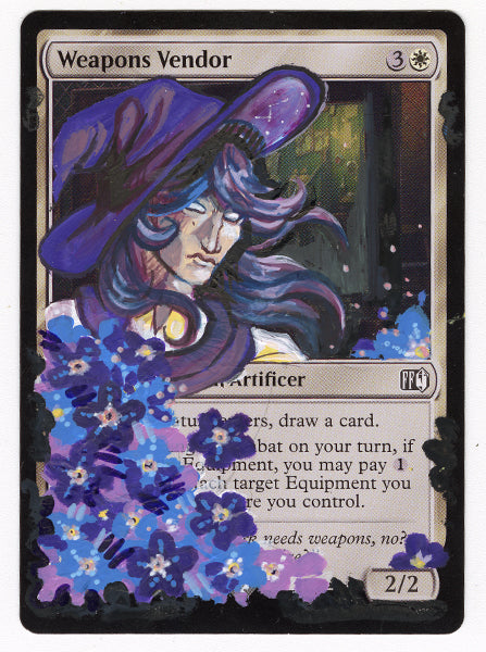 Secret Rare Trading Card Group Show Original Art