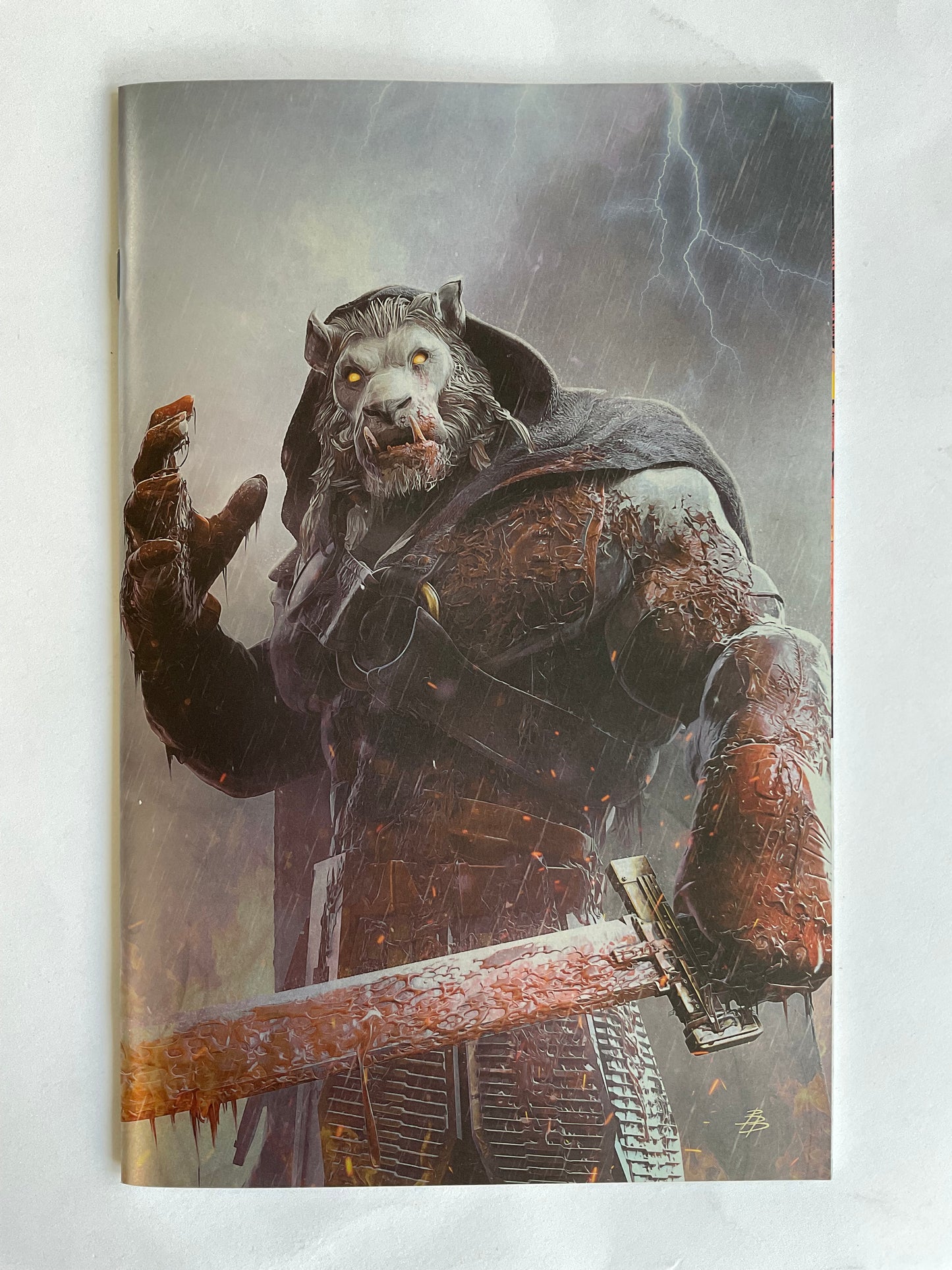 Invincible Universe: Battle Beast #1 616 Comics Björn Barends Foil Virgin Variant