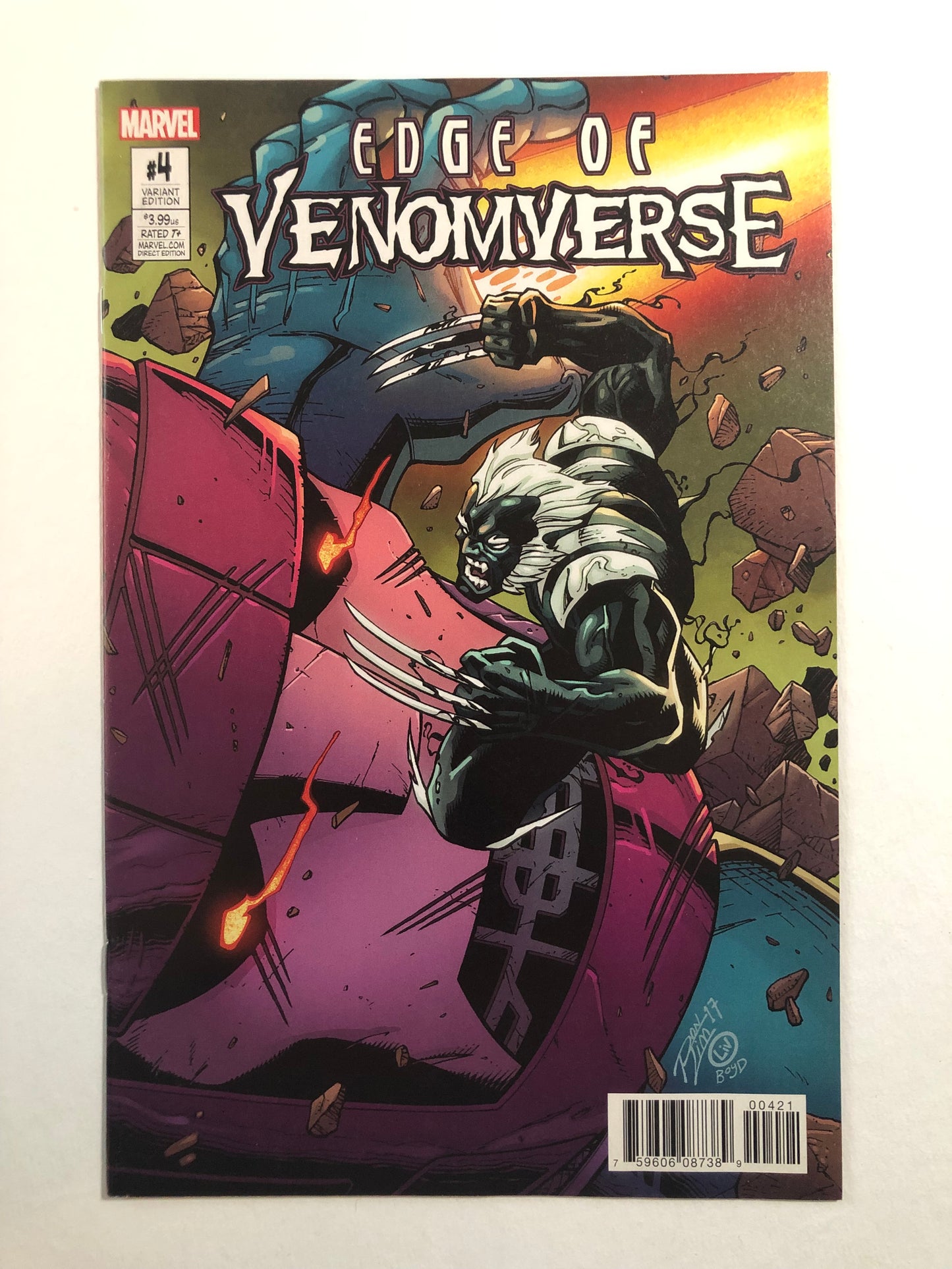 Edge of Venomverse (2017) #4 Cvr B