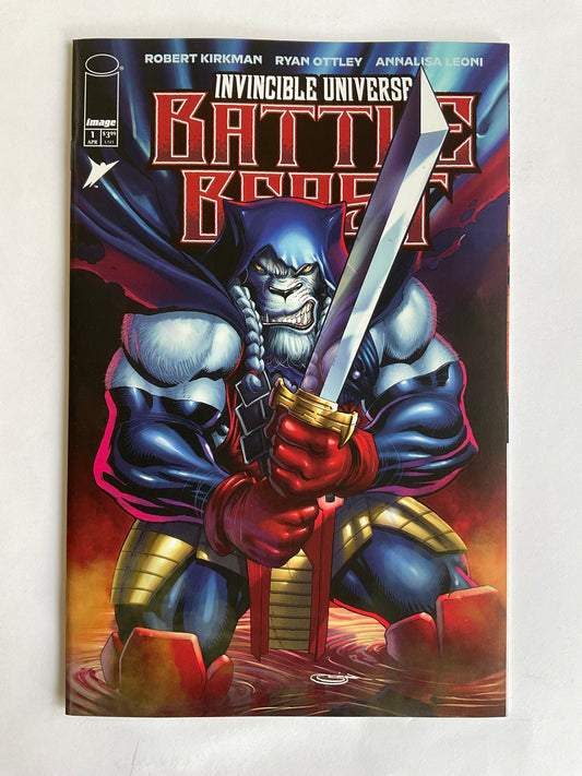 Invincible Universe: Battle Beast #1 Sajad Shah Trade Dress Variant LTD 2000