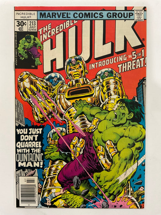 Incredible Hulk Vol 1 #213