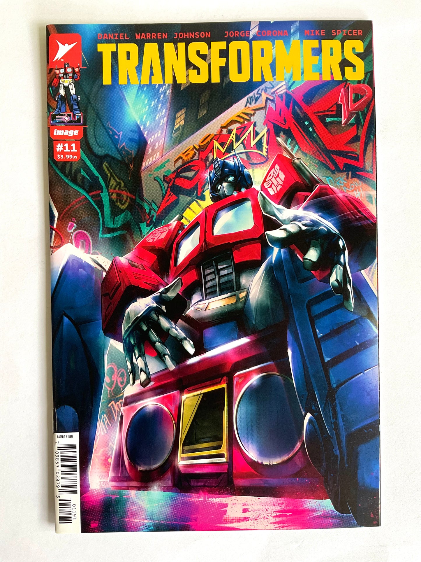 Transformers #11 Big Time Collectibles Ivan Tao Hip-Hop Variant