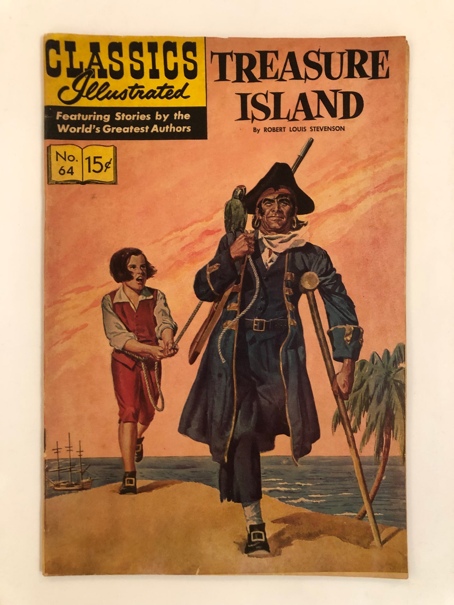 Classics Illustrated #64 Treasure Island