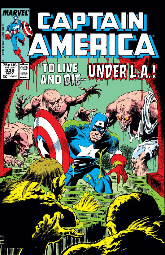 Captain America #329