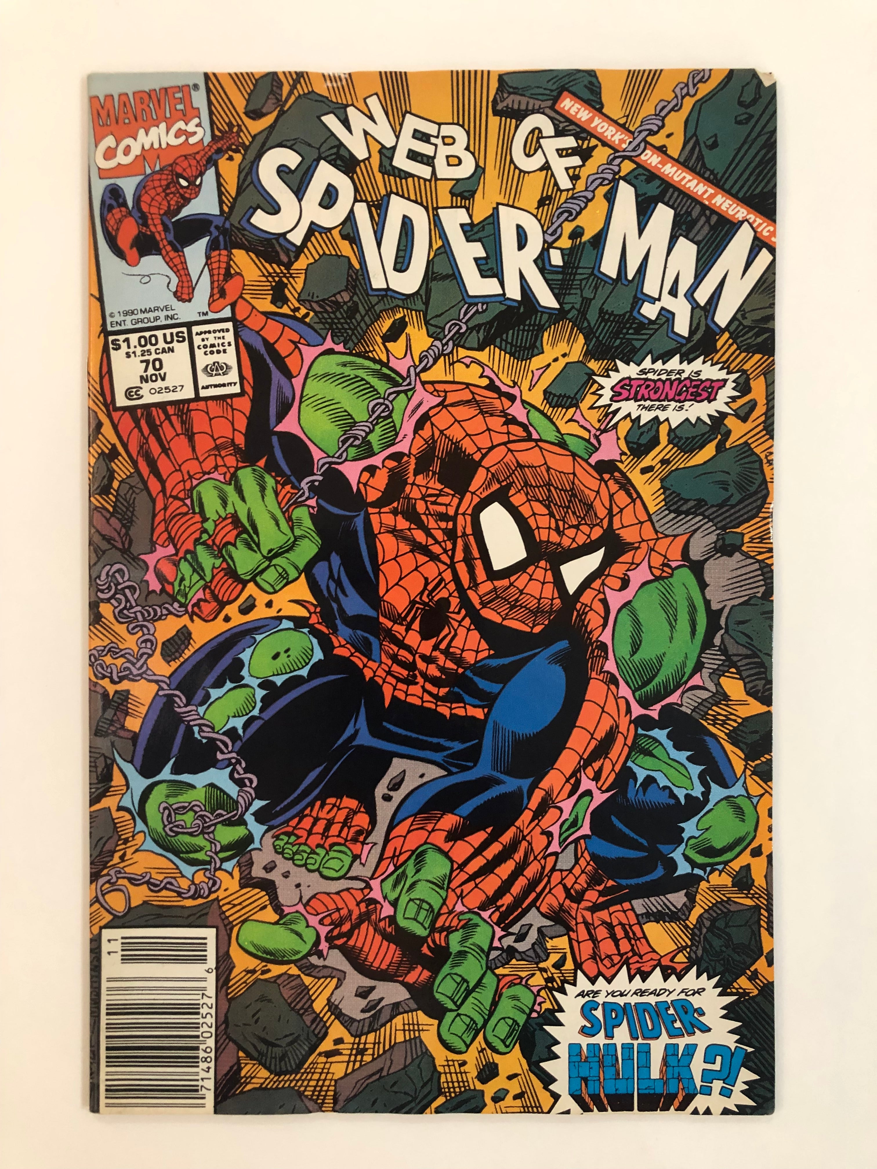 Marvel Web of Spider-Man Comic Lot outlet of 70