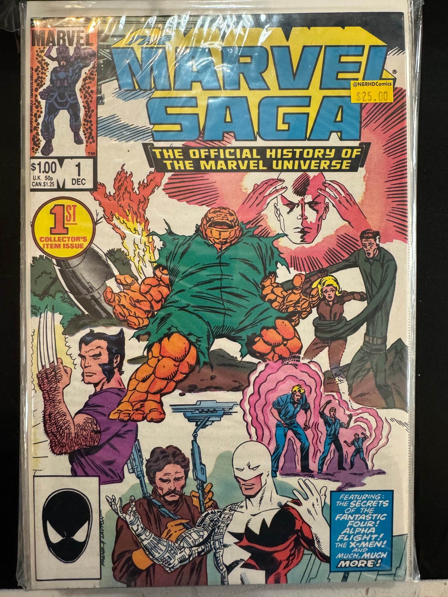 Marvel Saga Set (#1-#16)