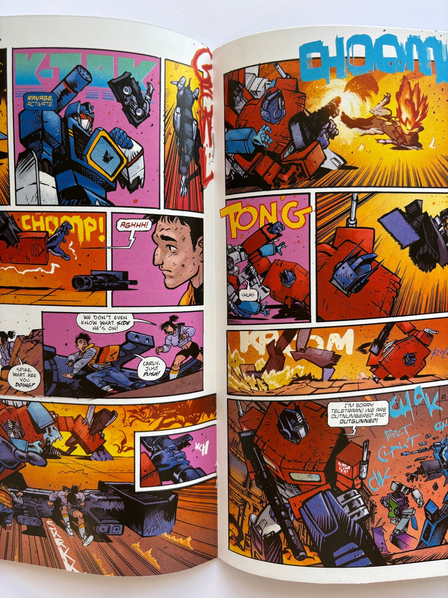 Transformers (2023) #1 Clayton Crain 7th Print Pen & Ink Virgin Variant