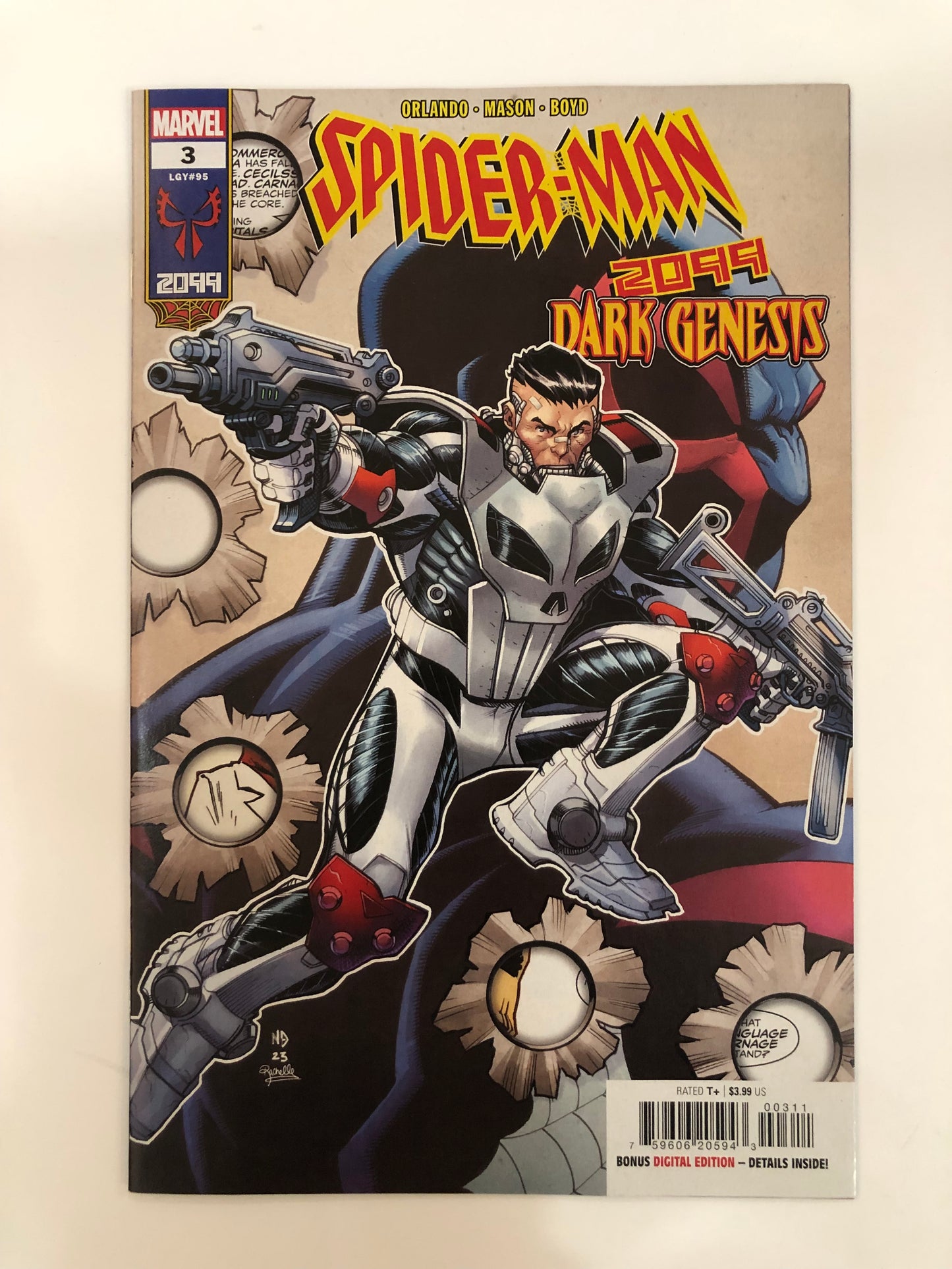 Spider-Man 2099 Dark Genesis #1-5 Complete Set