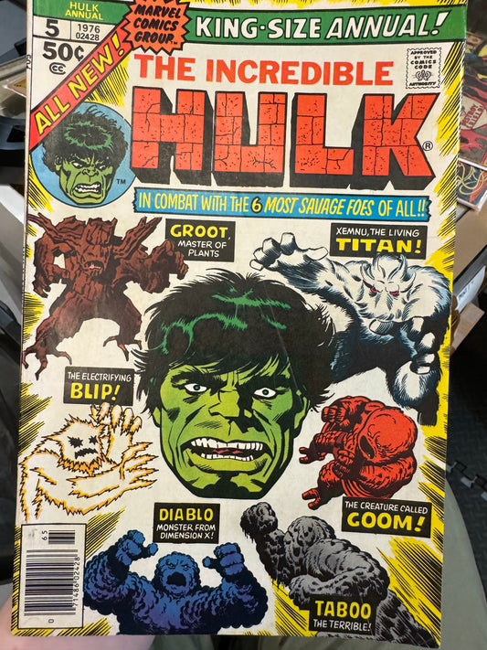 The Incredible Hulk Annual #5