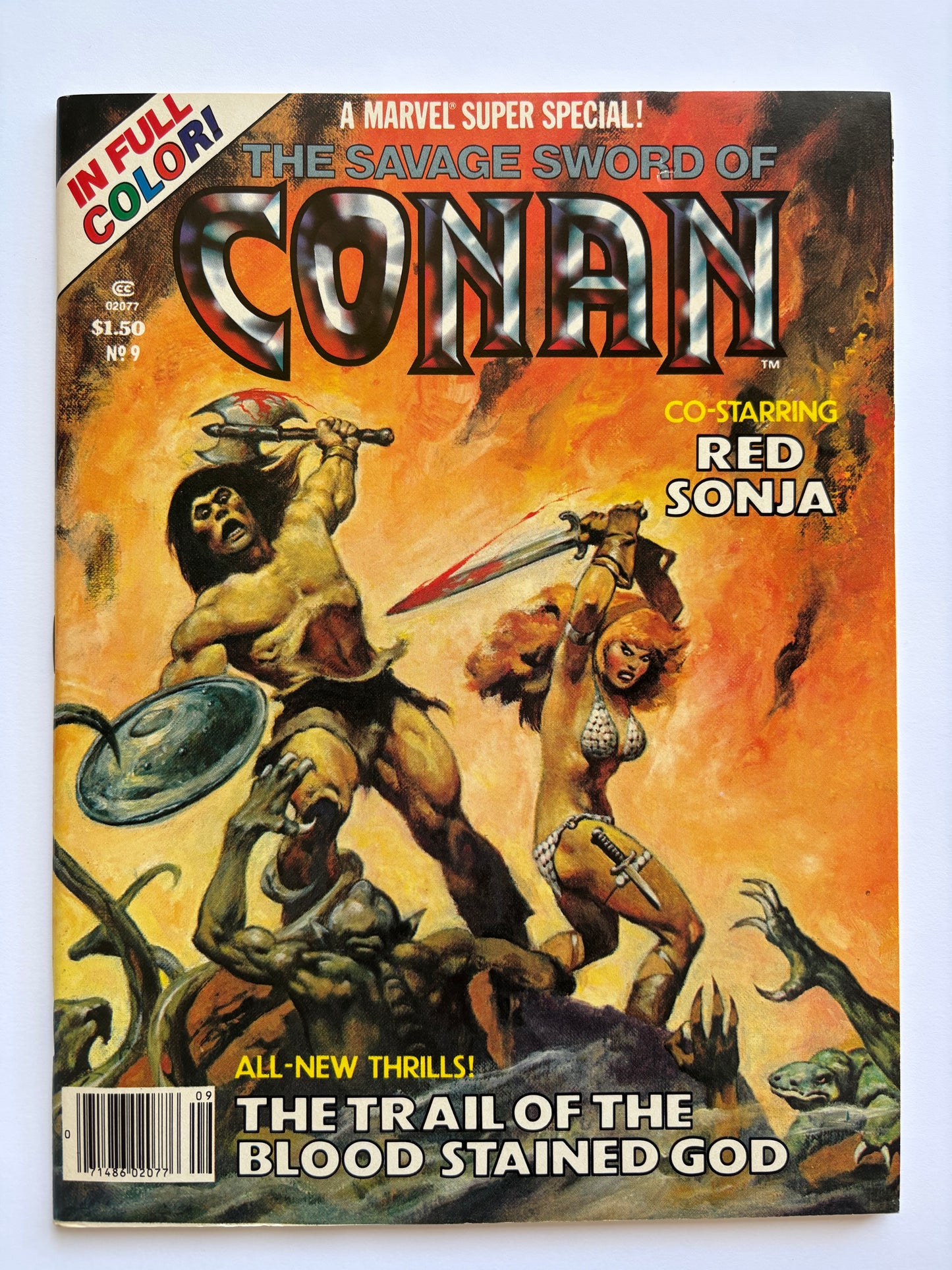 Marvel Super Special (1977 Series) #9 ft. Conan