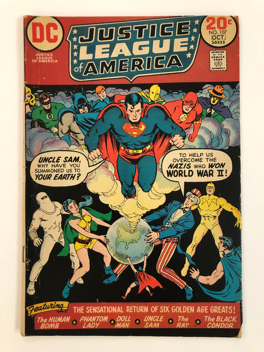 Justice League of America #107