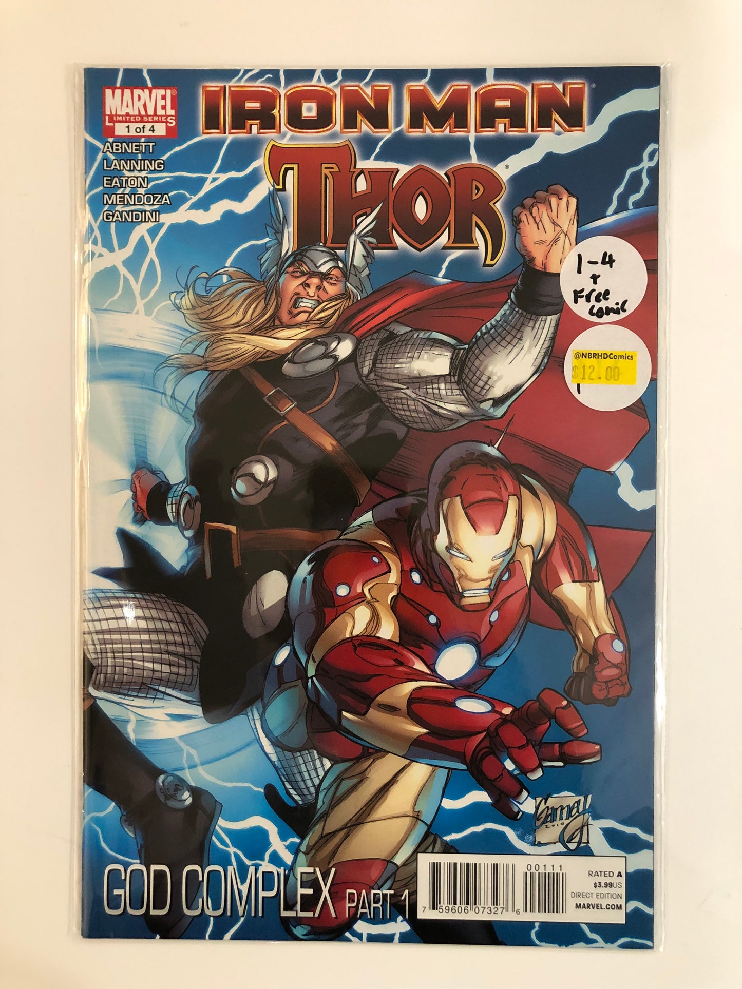 Iron Man & Thor #1-4 + FCBD Book (Complete)