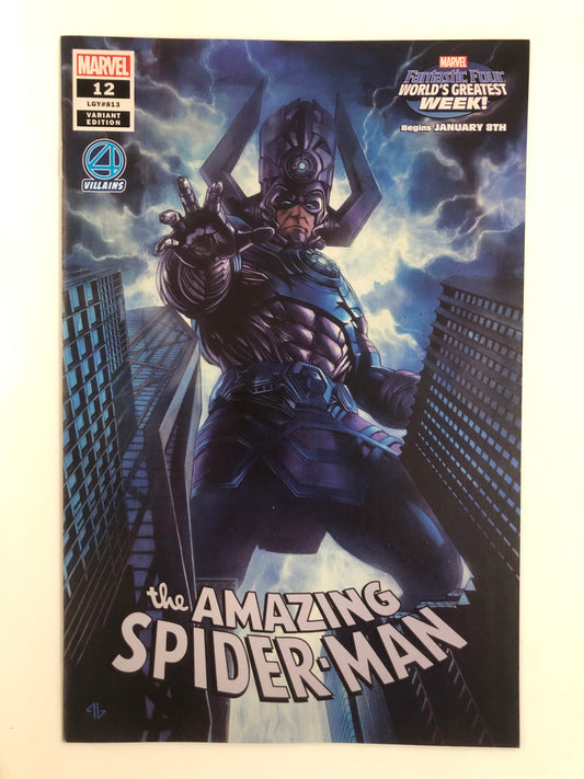 Amazing Spider-Man #12 Cvr B Granov F4 Villains