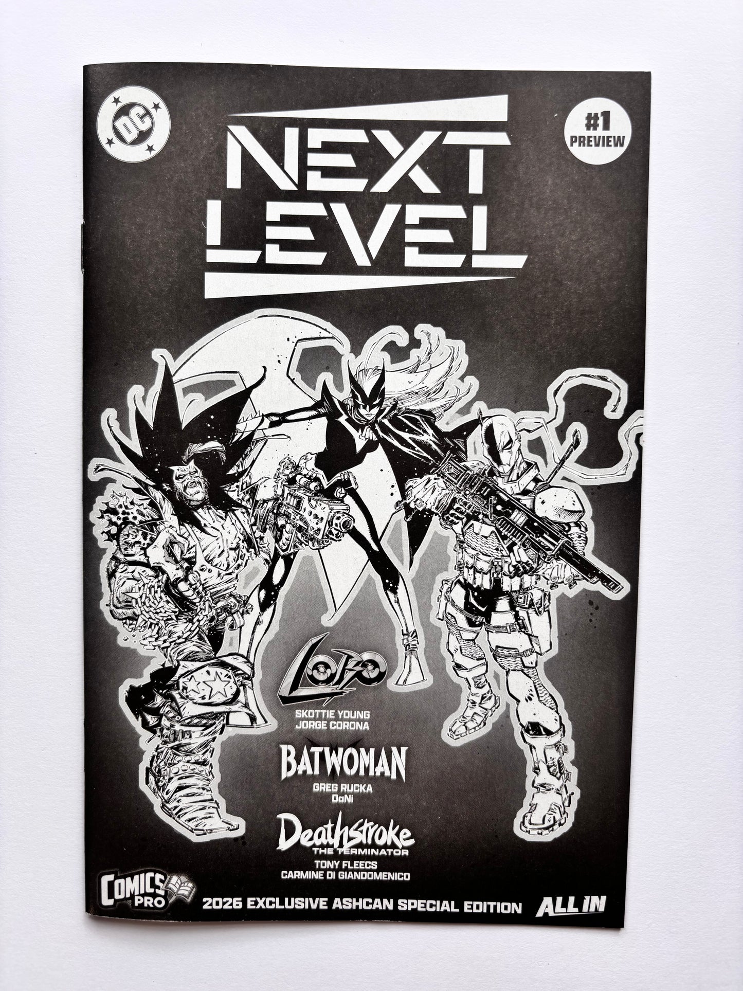 DC Next Level #1 Ashcan ComicsPro Exclusive