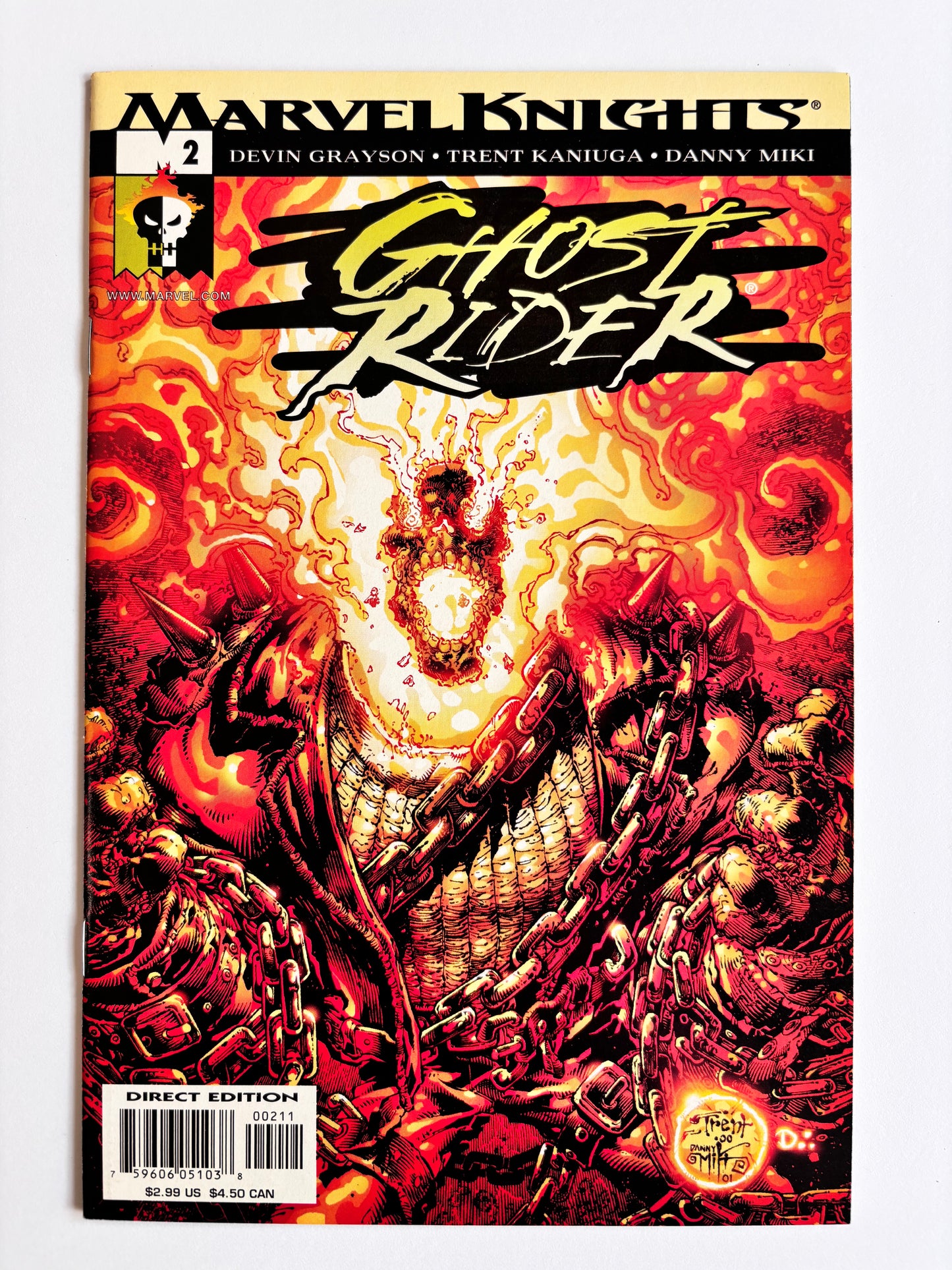 Ghost Rider (2001 Marvel Knights) #1-6 Complete Set