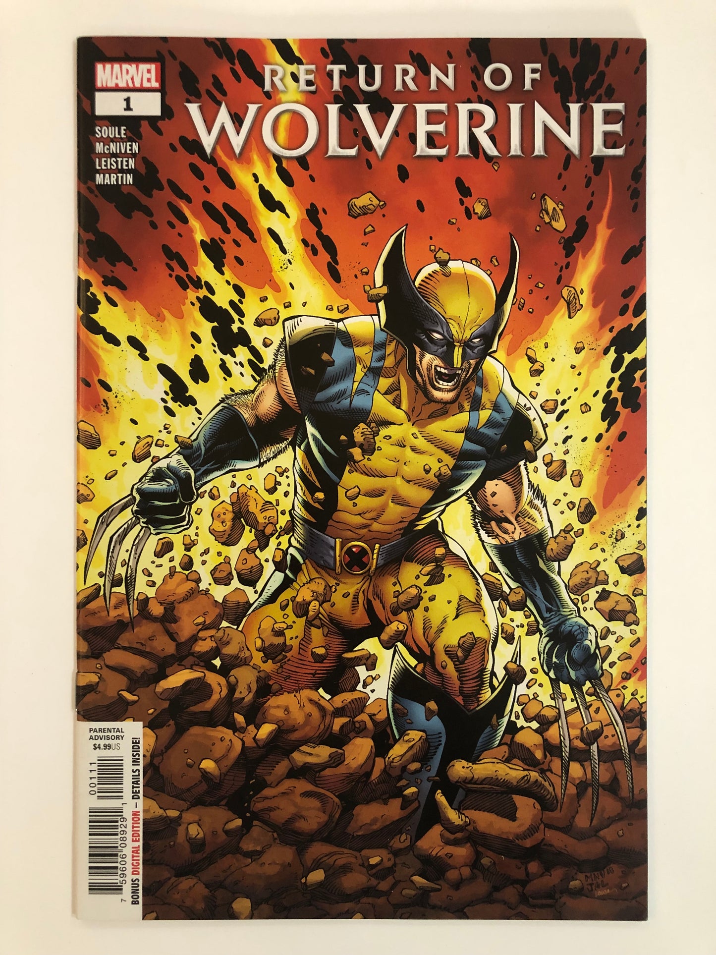 Return of Wolverine (2018) #1-5 Complete Set