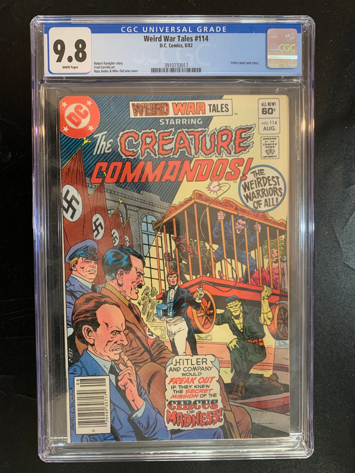 Weird War Tales #114 (Graded)