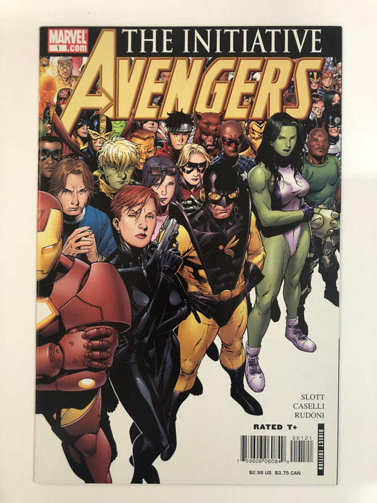 Avengers The Initiative (2007) #1 Cvr B