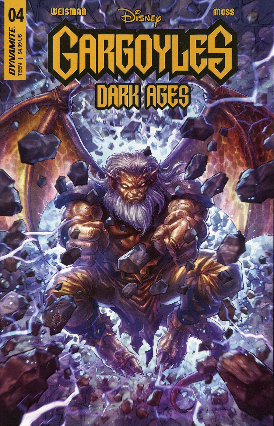 Gargoyles Dark Ages #4 Cover B