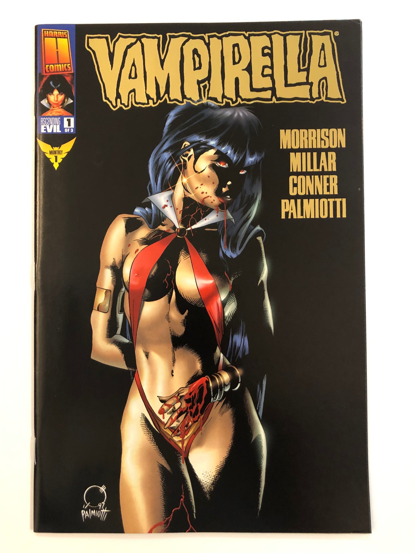 Vampirella Ascending Evil #1 Gold Foil