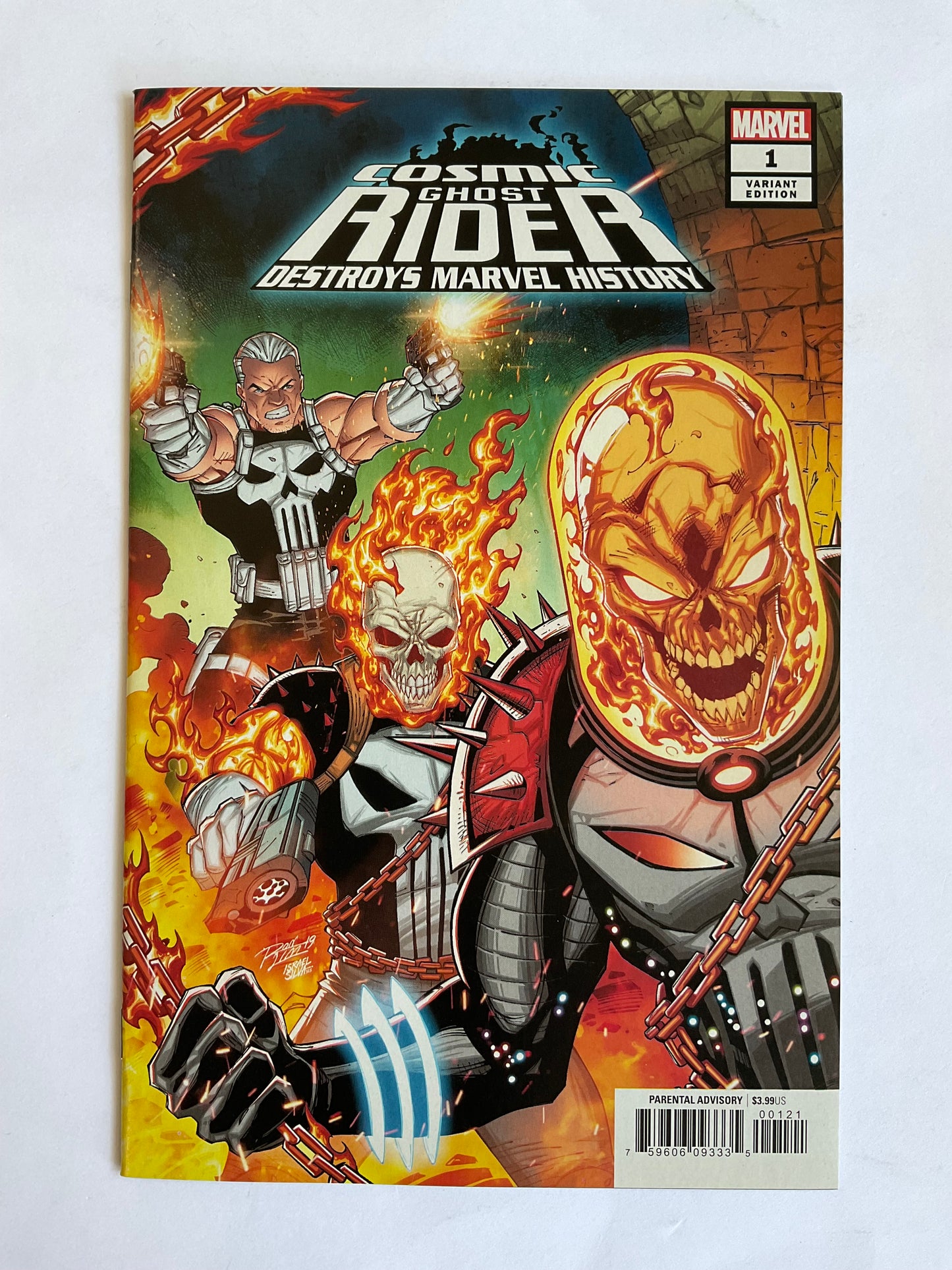 Cosmic Ghost Rider Destroys Marvel History #1 Variant