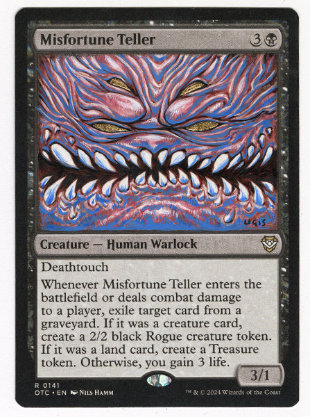 Secret Rare Trading Card Group Show Original Art
