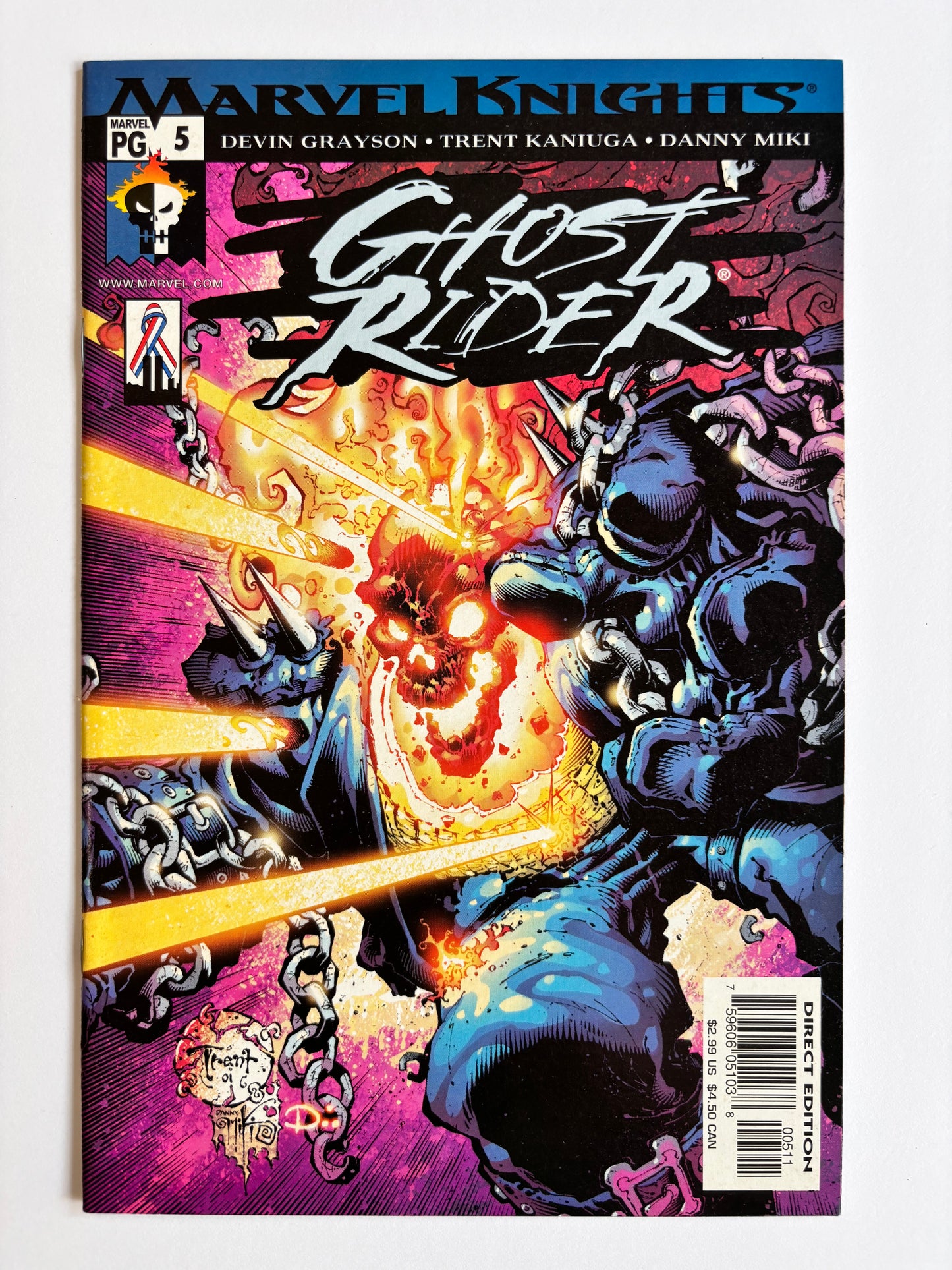 Ghost Rider (2001 Marvel Knights) #1-6 Complete Set