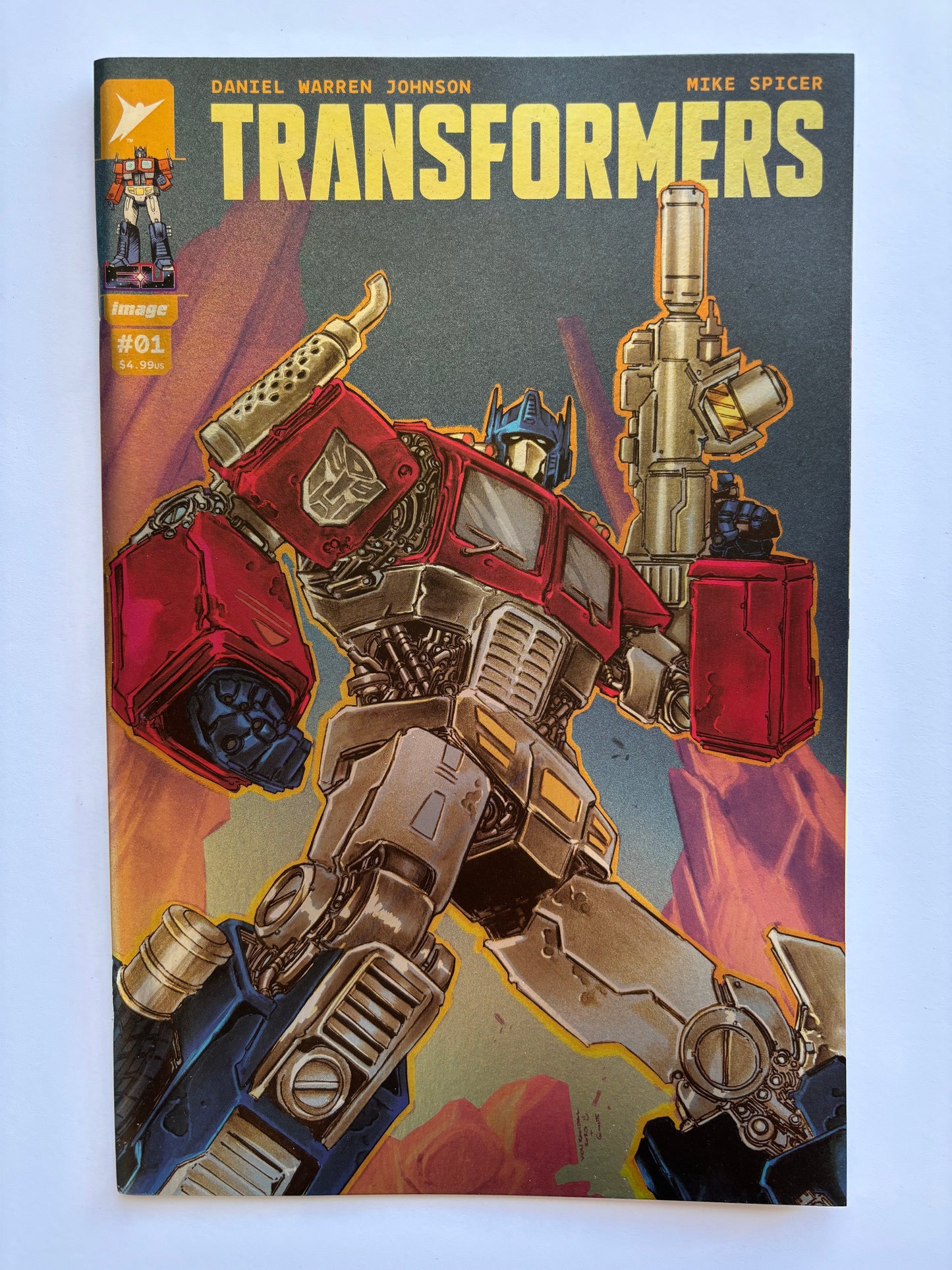 Transformers (2023) #1 Comic Grail & Singapore Comic Con Exclusive Foil Variant