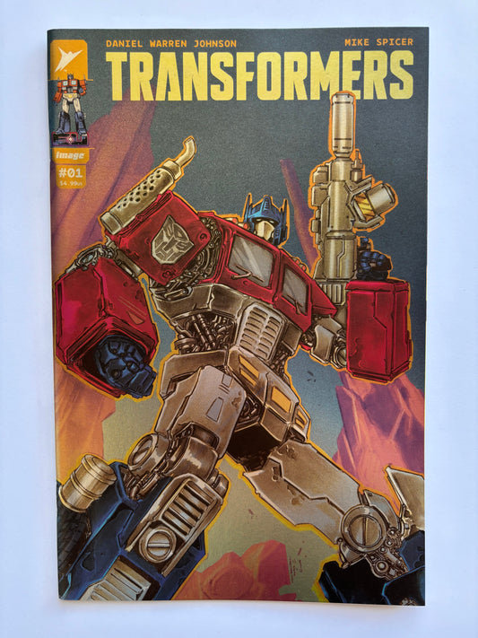 Transformers (2023) #1 Comic Grail & Singapore Comic Con Exclusive Foil Variant