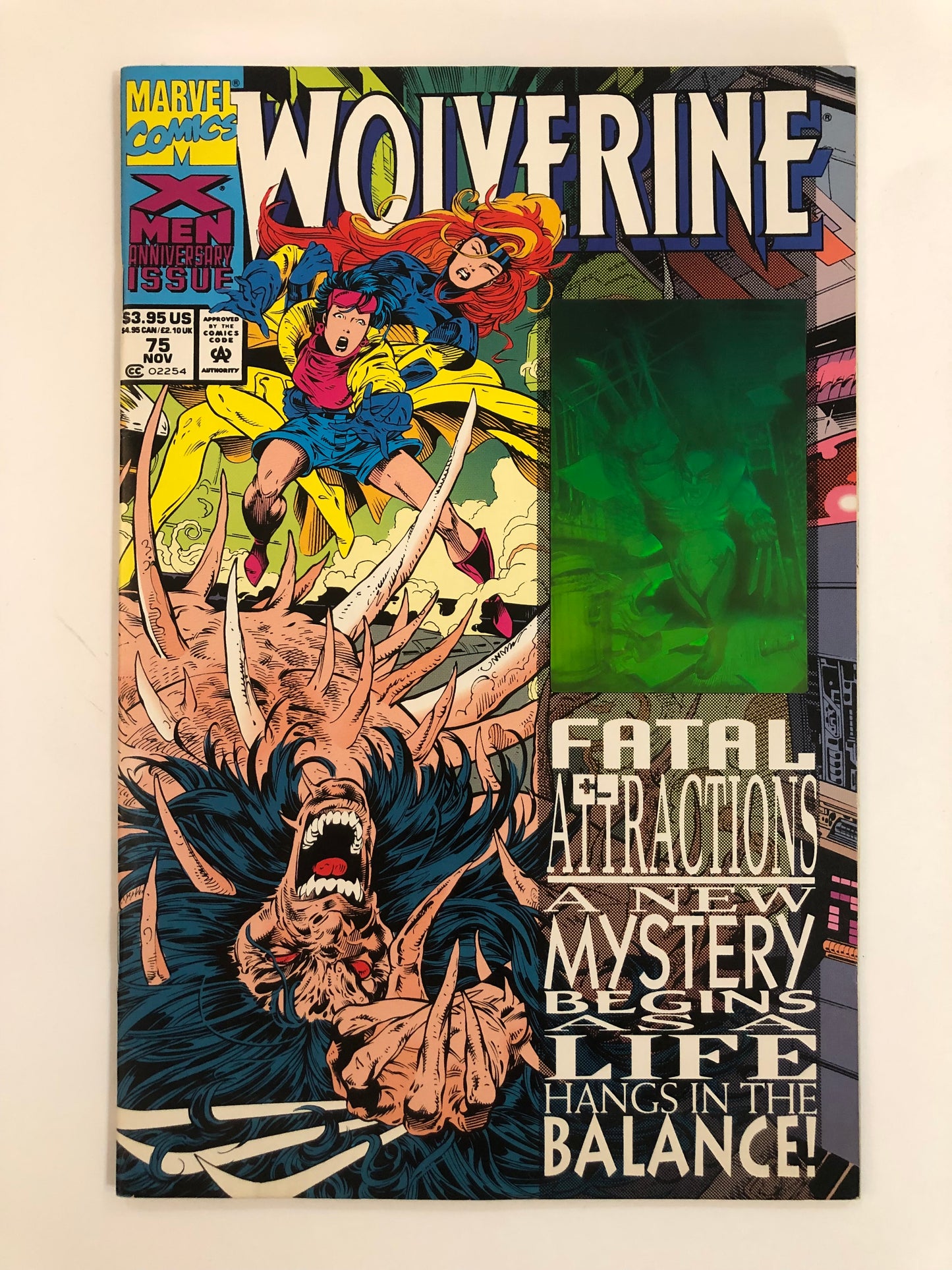 Wolverine #75 Wolverine Hologram Cover