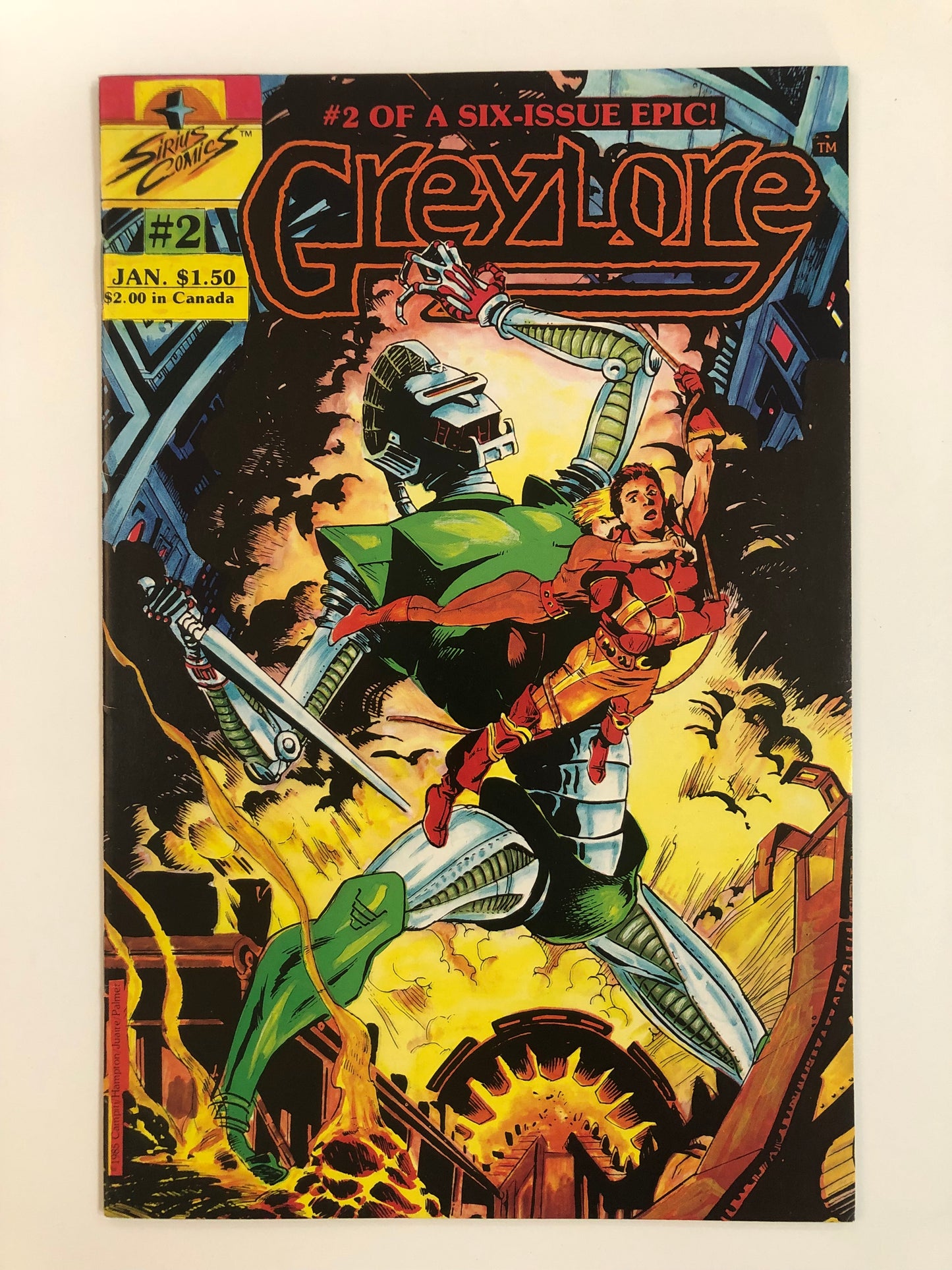 Greylore (1985) Complete Set #1-5