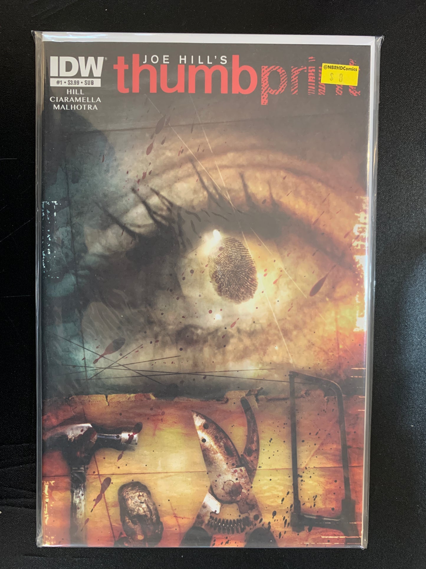 Thumbprint #1-3 set