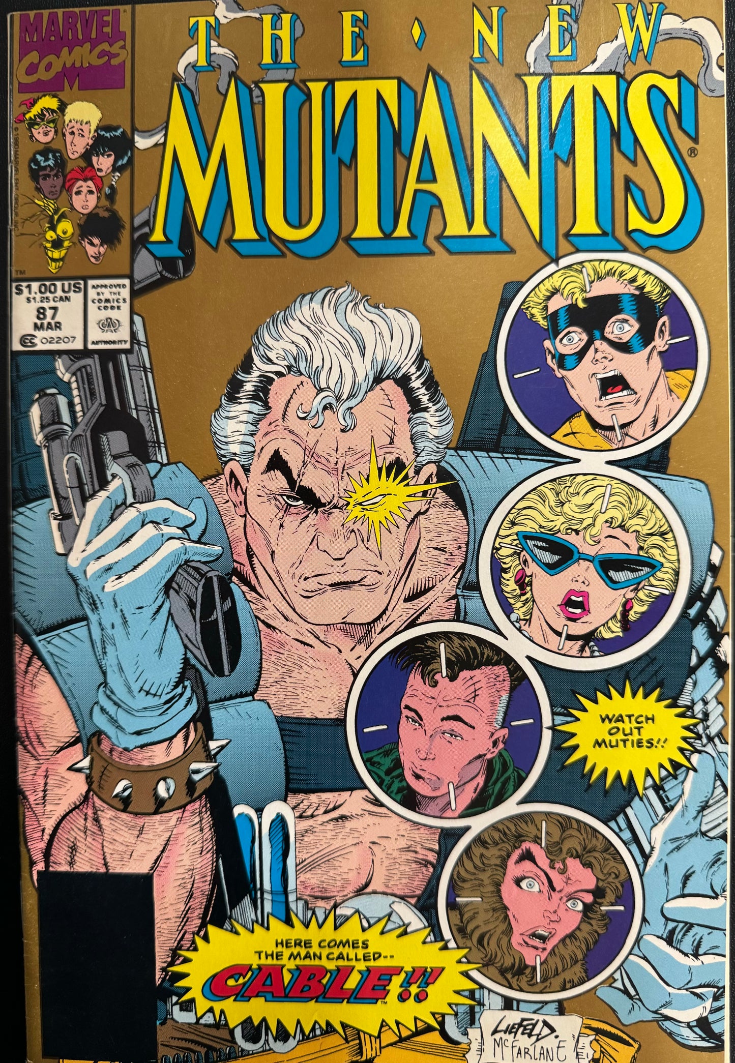 New Mutants #87 (2nd Print)