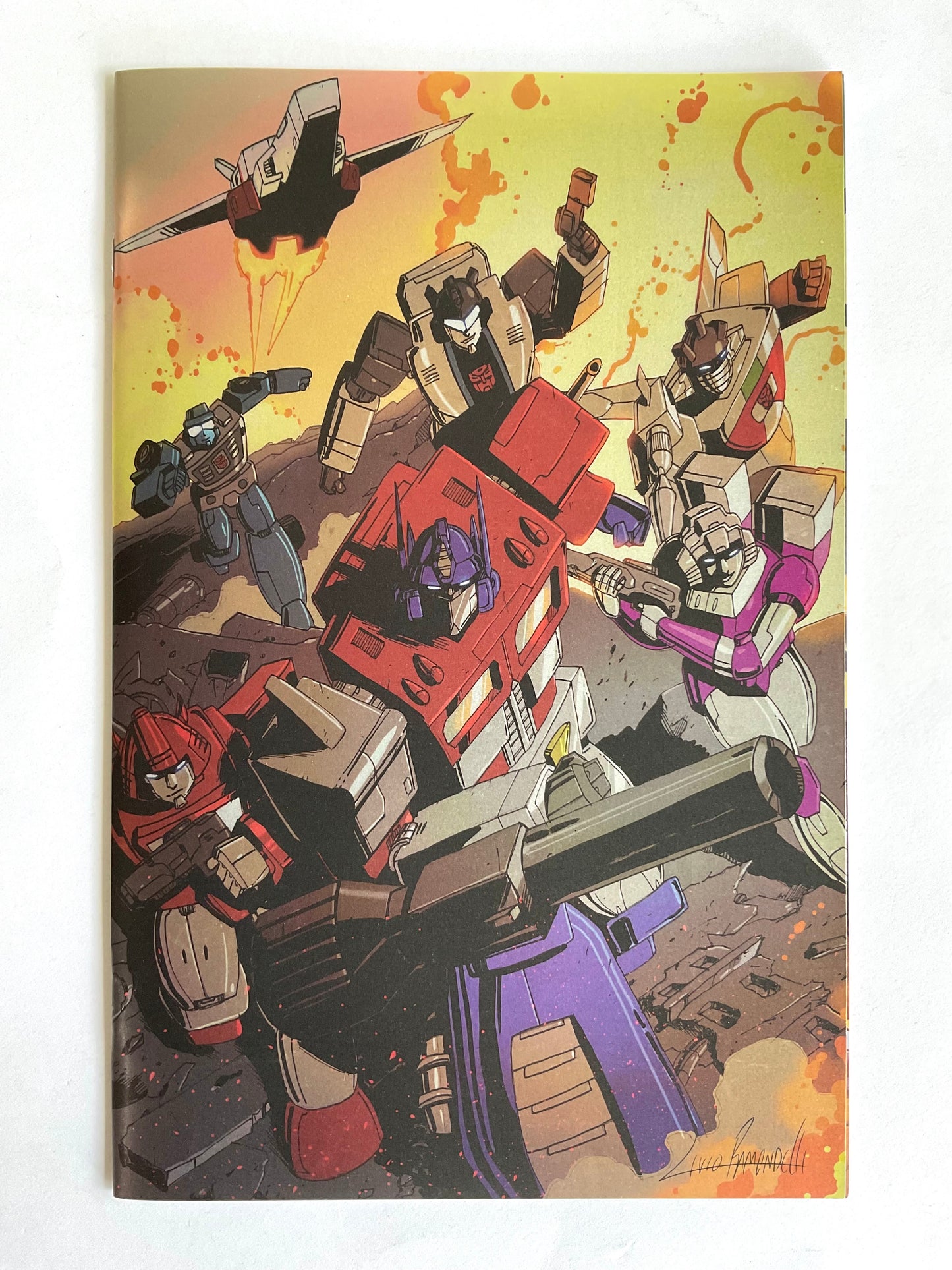 Transformers #15 Top Shelf Comic Mystery Packs Livio Ramondelli Virgin Foil Variant