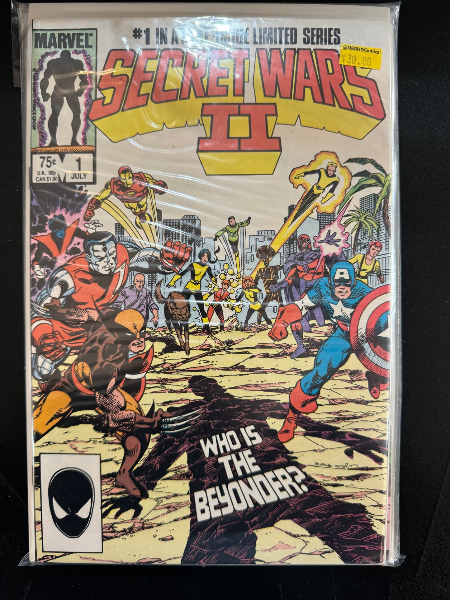 Secret Wars II Set (#1-#9)