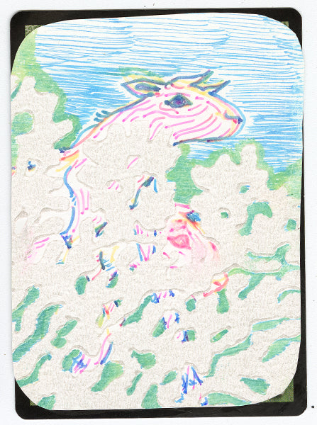 Secret Rare Trading Card Group Show Original Art